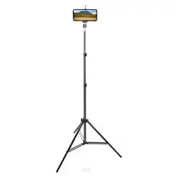 Statyw z regulowaną głowicą do kamery streamingowej / smartfona.