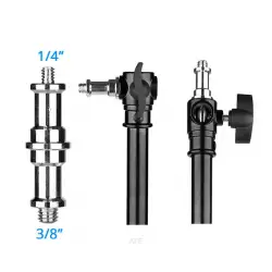 Uchwyt ścienny/sufitowy do lamp i kamer