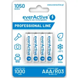 Akumulatorki AAA o największej pojemności - do 1050mAh
