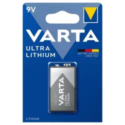 Bateria litowa Varta 6F22