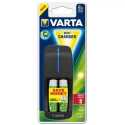 Varta Mini Charger - ładowarka w komplecie z akumulatorkami AA