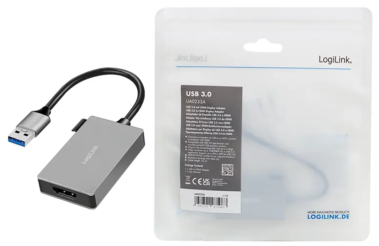 Adapter USB 3.0 do HDMI UA0233A zdjęcie 4