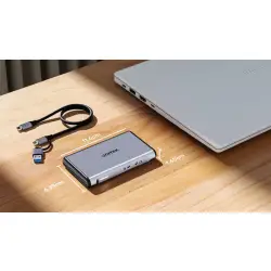 Grabber video HDMI / splitter 4K 60Hz USB-C/A