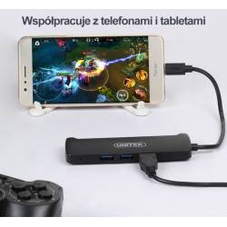Hub USB-C 3xUSB 3.1 + HDMI Unitek V300A