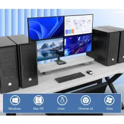 Przełącznik USB 4x4