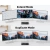 Przełącznik KVM USB 4 PC - 3 monitory HDMI+DP 8K