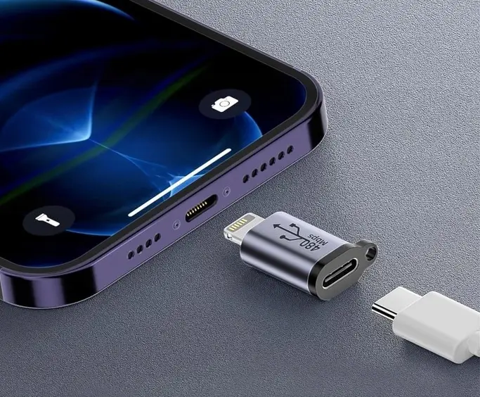 Adapter Lightning na USB-C (M/F) zdjęcie 4
