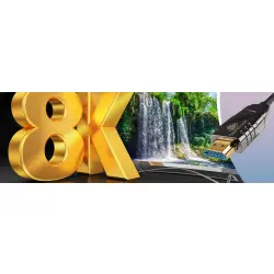 Kabel HDMI 2.1  AOC 25m Fiber Optic