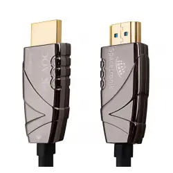Długi przewód HDMI 2.1 25m z technologią transmisji optycznej