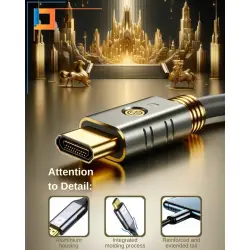 Kabel Mini DisplayPort 1.4 - HDMI 2.0 3m
