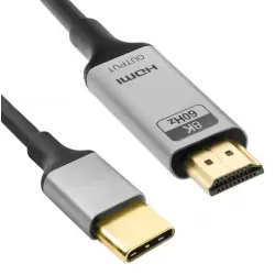 Przewód z USB-C do HDMI 2.1 obsługa 8K