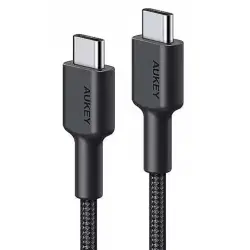 Kabel z dwoma wtykami USB-C do ładowania i transmisji danych ze smartfona, tabletu, laptopa