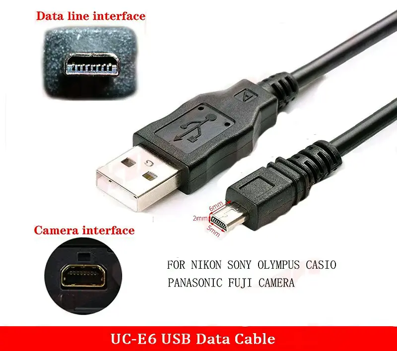 Kabel USB - mini USB UC-E6 zdjęcie 3