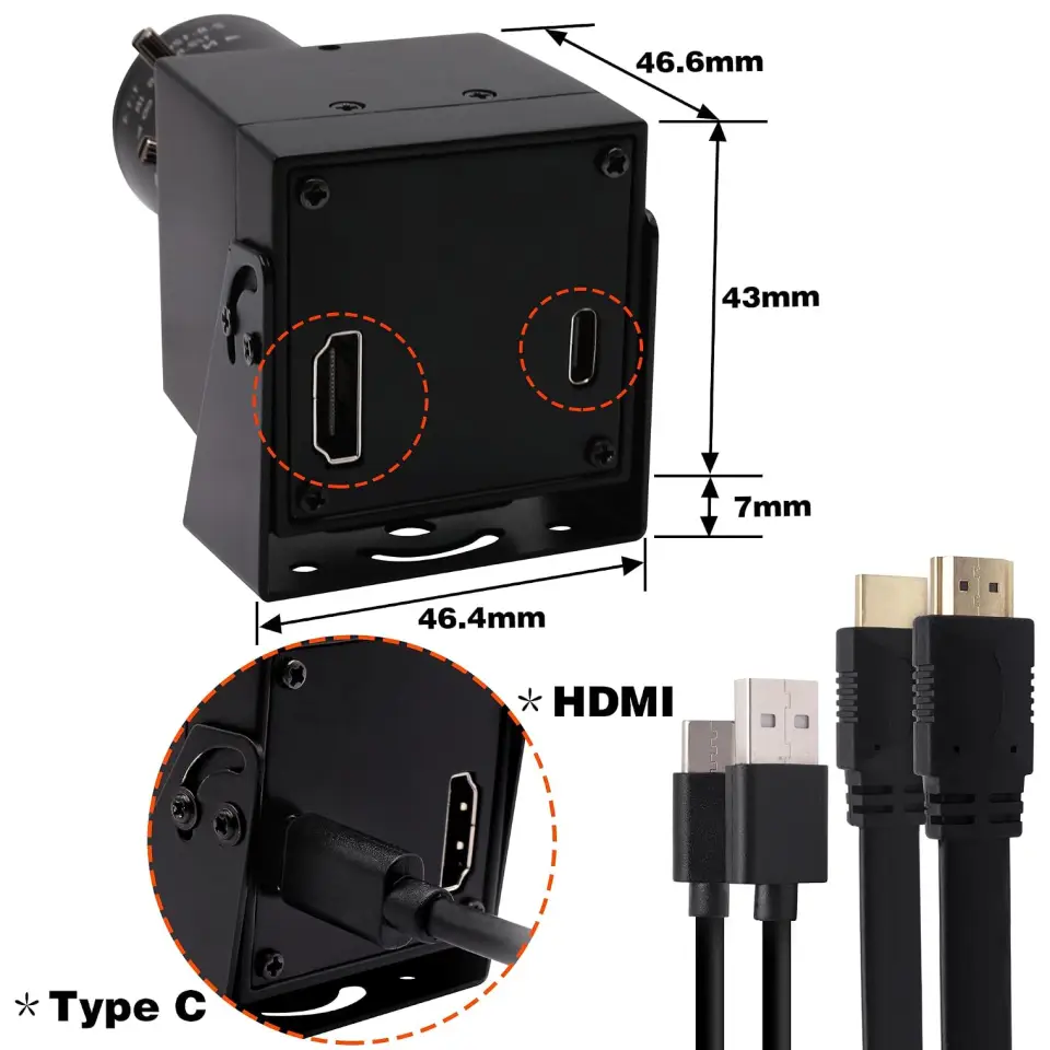 Kamera HDMI/USB 8MP WIDE z zoomem optycznym 4x zdjęcie 4