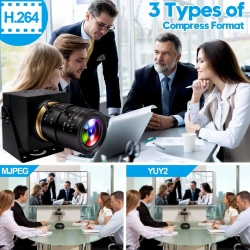 Kamera HDMI/USB 8MP WIDE z zoomem optycznym 4x