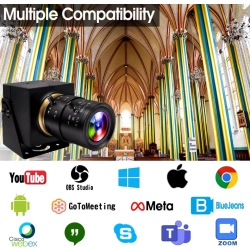 Kamera HDMI/USB 8MP WIDE z zoomem optycznym 4x