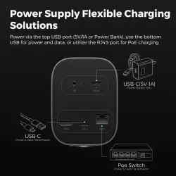 Kamera streamingowa 10x zoom optyczny HDMI/USB/LAN