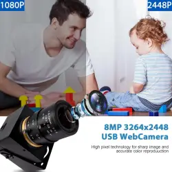 Kamera USB 8MP z zoomem optycznym 4x
