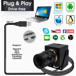 Kamera USB 8MP z zoomem optycznym 4x