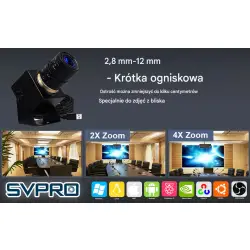 Kamera USB 8MP z zoomem optycznym 4x