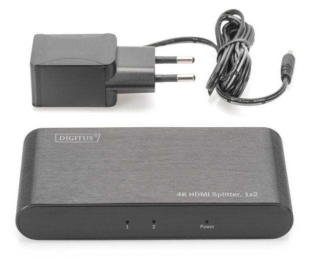 Rozdzielacz HDMI 2 porty 4K HDCP 2.2 zdjęcie 4