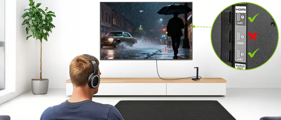 Konwerter audio HDMI ARC/eARC do SPDiF Toslink zdjęcie 2