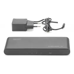 Rozdzielacz HDMI 4 porty 4K HDCP 2.2