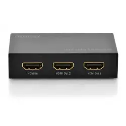 Splitter posiada dwa wejścia i jedno wyjście HDMI 4K