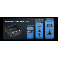 Ekstraktor audio HDMI 2.0 PRO