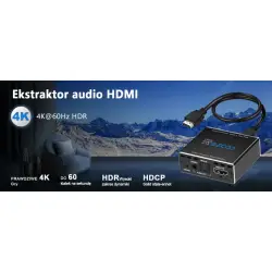 Ekstraktor audio HDMI 2.0 PRO