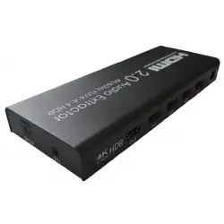 Switch HDMI 4x1 HDR + ekstraktor AES04