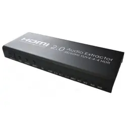 Switch HDMI 2.0 4x1 z ekstraktorem audio