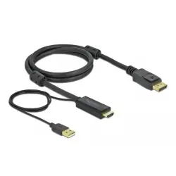 Kabel/konwerter z HDMI do DisplayPort 1m