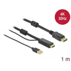 Przewód HDMI-DP 1m