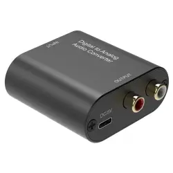 Konwerter DAC - z Toslink/Coaxial do RCA