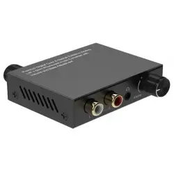 Adapter z Toslink/Coaxial na analog, wzmacniacz słuchawkowy, regulacja dźwięku