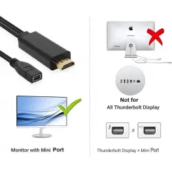 Konwerter HDMI do Mini DisplayPort HDMIMDP01