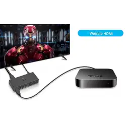 Konwerter SCART+AV+HDMI do HDMI