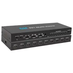 Urządzenie do podglądu sygnału HDMI z wielu źródeł na jednym ekranie.