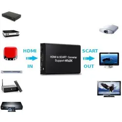 Konwerter HDMI 4K do SCART SNH2AVS03-4K