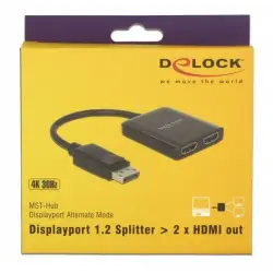 Splitter DisplayPort 1.2 na 2xHDMI