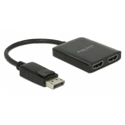 Rozdzielacz DisplayPort 1.2 na 2 porty HDMI - funkcja rozszerzonego pulpitu