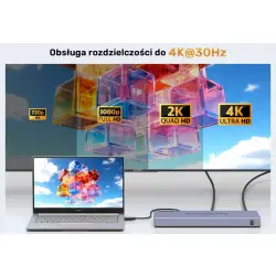 Aktywny rozdzielacz HDMI 4K 1x16 4K@30Hz