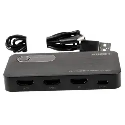 Aktywny rozdzielacz 1x2 HDMI 2.0 z downscalerem