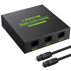 Aktywny Rozdzielacz 3*TOSLINK