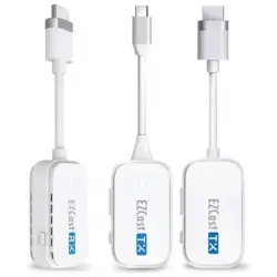 Transmiter HDMI i USB-C - 2 nadajniki do 1 odbiornika