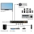 Matrix HDMI 2.1 8K 4x2 porty HDR z ekstraktorem