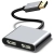 Rozdzielacz sygnału DisplayPort z 1 wyjścia na 2 monitory