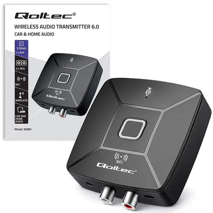 Odbiornik audio Bluetooth 6.0 NFC zdjęcie 4