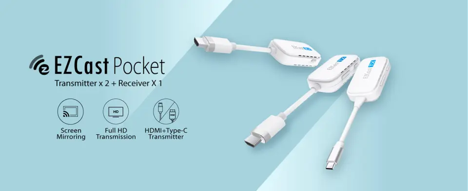 Kieszonkowy transmiter HDMI + USB-C do HDMI zdjęcie 4